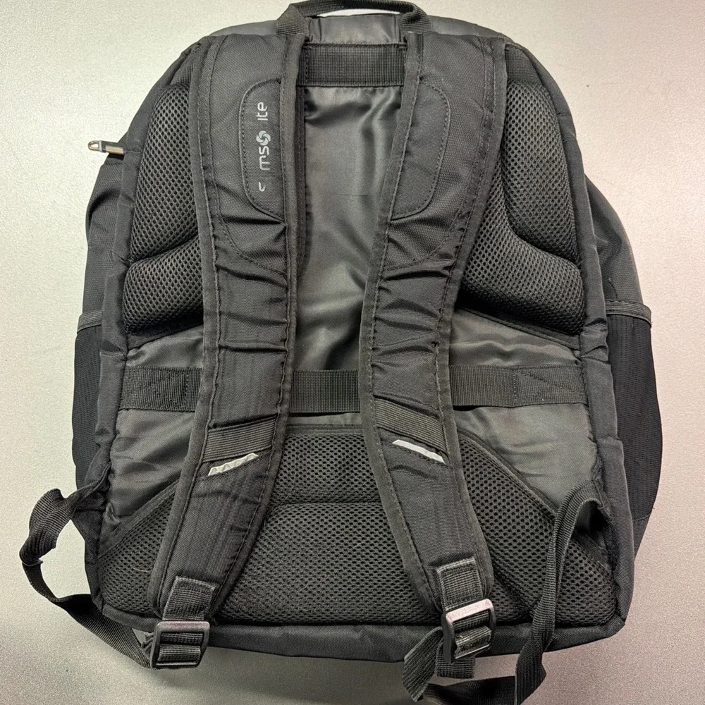 Samsonite Black Laptop Backpack Travel Business School Carry-On Multi Pocket